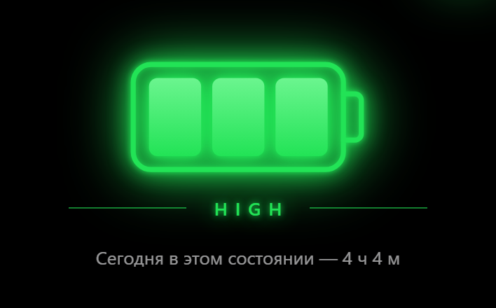Герой экрана «Заряд»
